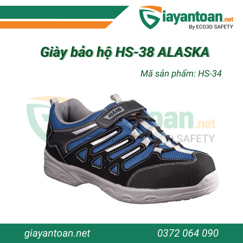 Giày bảo hộ Hàn Quốc Hans HS-38 ALASKA
