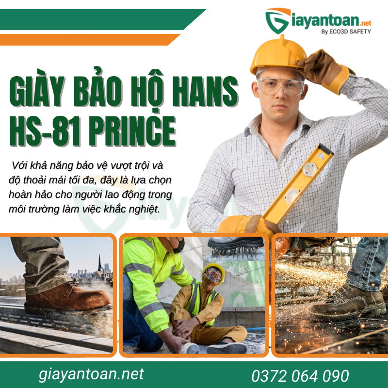 Giày bảo hộ Hans HS-81 PRINCE
