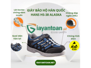 Giày Bảo Hộ Hàn Quốc Hans HS-38 ALASKA