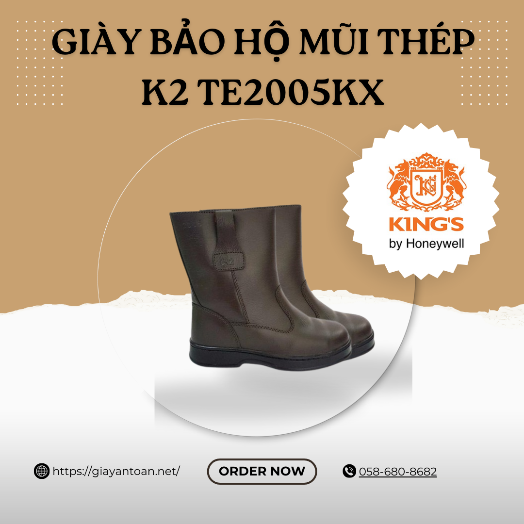 Giày bảo hộ mũi thép K2 TE2005KX