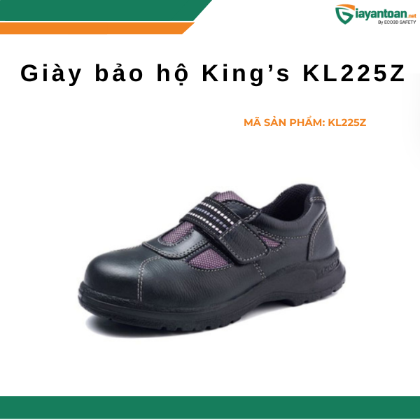 Giới thiệu giày bảo hộ King’s KL225Z với thiết kế chắc chắn và độ an toàn cao