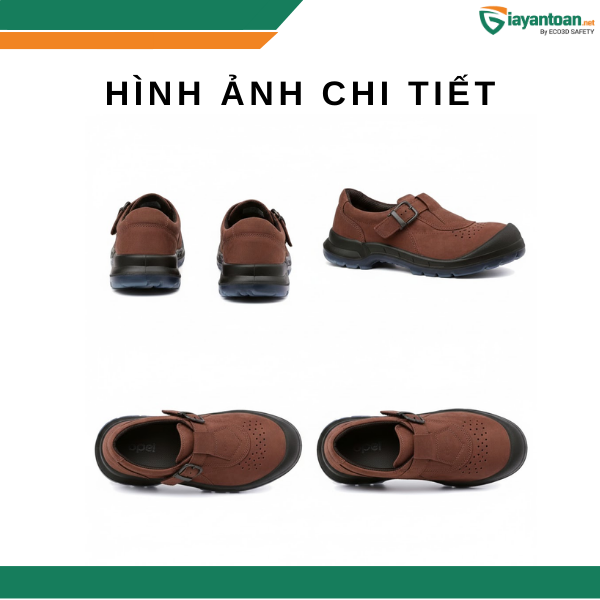 Hình ảnh chi tiết giày bảo hộ cao cổ OTTER OWT993KW với chất liệu bền chắc
