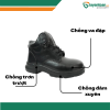 Tính năng giày bảo hộ King’s KWS803 chống trượt chống va đập