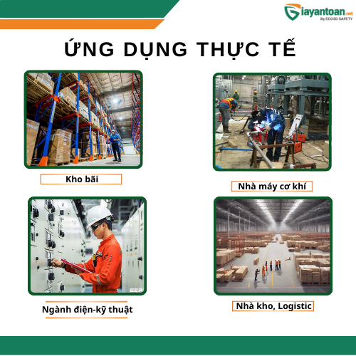 Ứng dụng ủng bảo hộ Dragon 4NR-N trong nhà xưởng