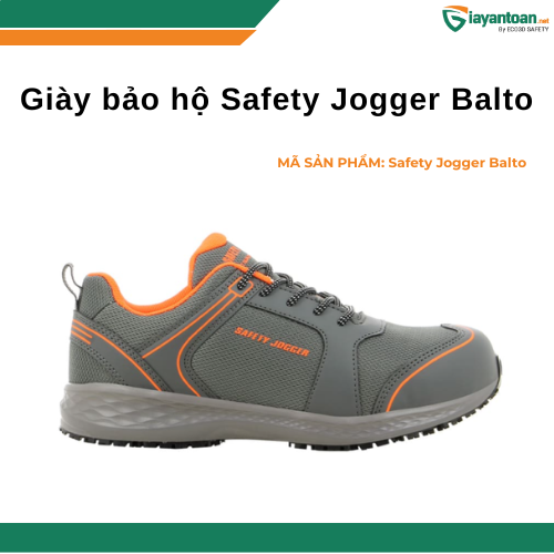 Giới thiệu giày bảo hộ Safety Jogger Balto với kiểu dáng hiện đại, bảo vệ bàn chân tối ưu