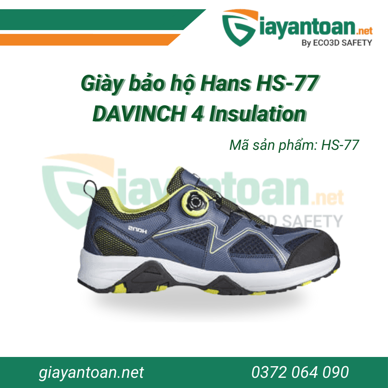 Giày bảo hộ Hans HS-77 DAVINCH 4 Insulation