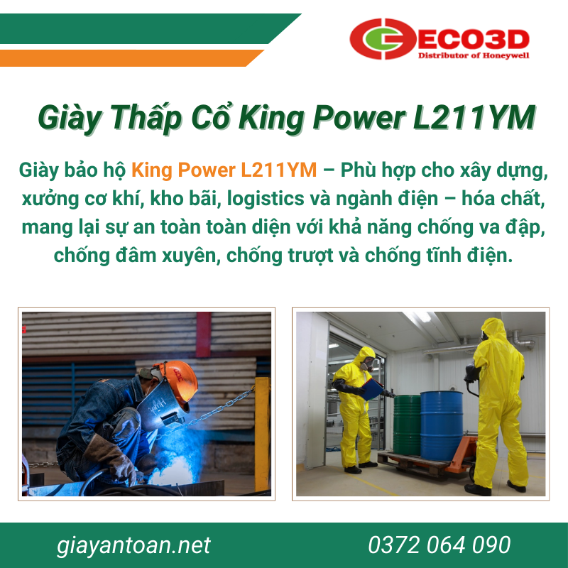 Giày Thấp Cổ King Power L211YM