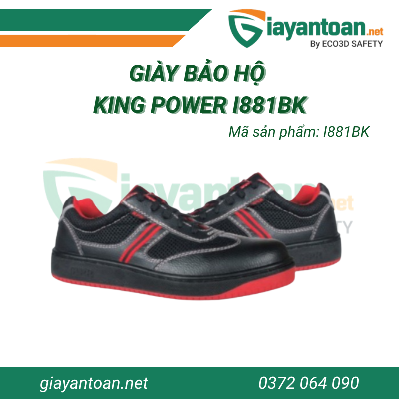 Giày bảo hộ King Power I881BK
