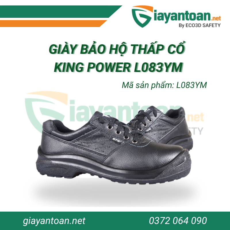 Giày Bảo Hộ Thấp Cổ King Power L083YM