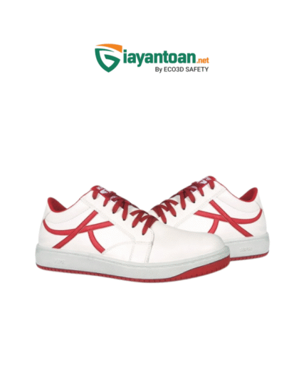 Giày Bảo Hộ King Power I882-W Trắng Đỏ Mũi Composite