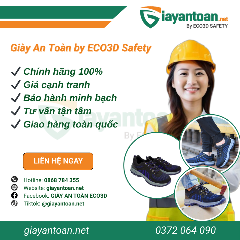 chọn Giày bảo hộ lao động Z100 của Giayantoan.net