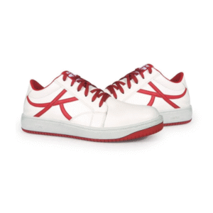 Giày bảo hộ King Power I882-W trắng đỏ kiểu dáng sneaker thể thao
