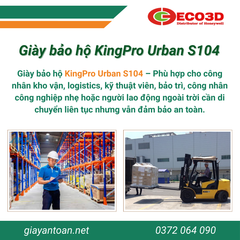 Giày bảo hộ KingPro Urban S104
