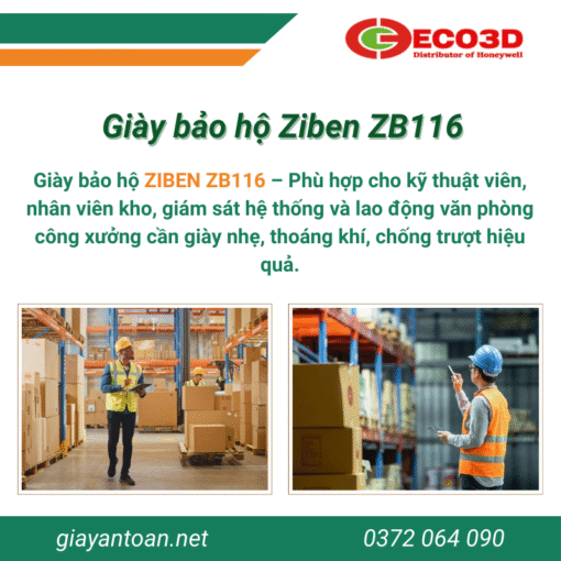 Giày bảo hộ Ziben ZB116
