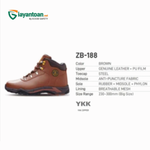 Giày bảo hộ Ziben ZB188