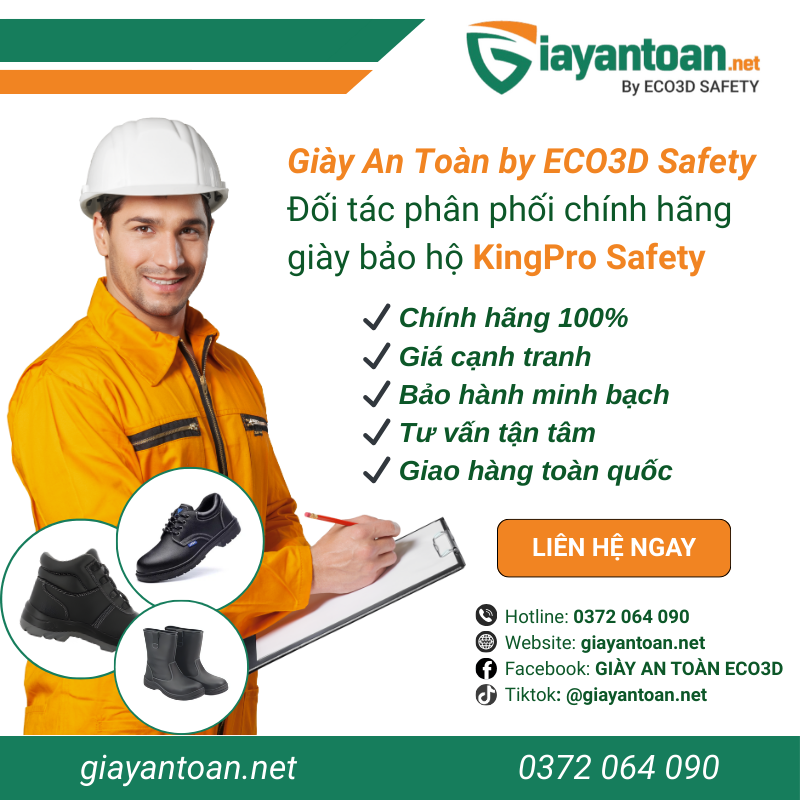 chọn ủng bảo hộ KingPro TITAN S102 tại Giày An Toàn