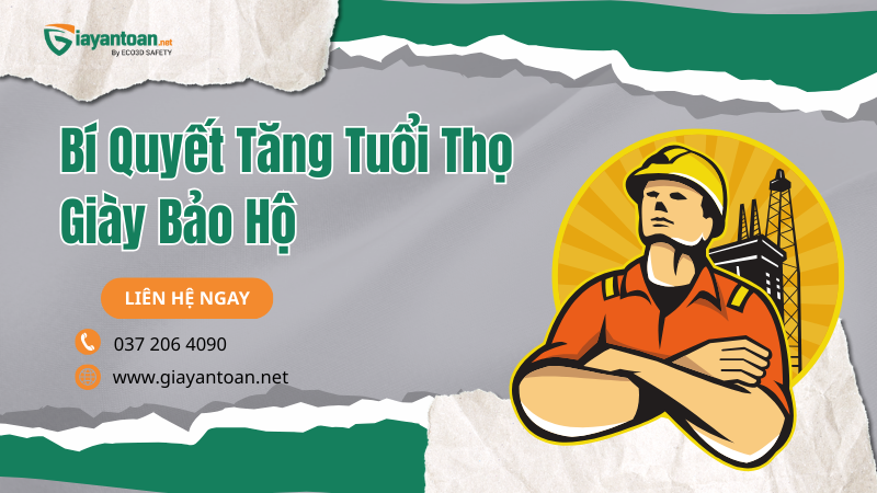 Bí Quyết Tăng Tuổi Thọ Giày Bảo Hộ: 5 Lời Khuyên Vàng Giúp Giày Bền Gấp Đôi