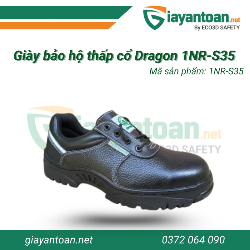 Giày bảo hộ thấp cổ Dragon 1NR-S35
