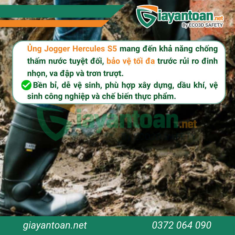 Ủng Jogger Hercules S5