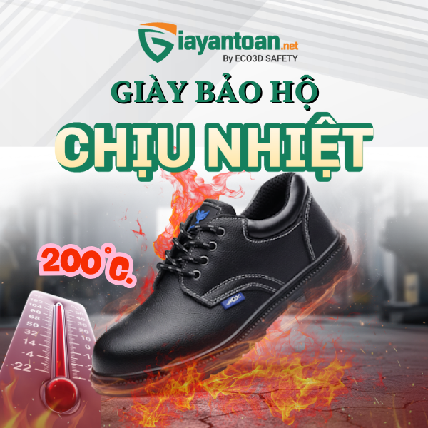 Giày bảo hộ chịu nhiệt