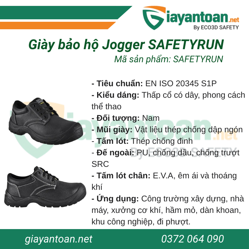 Giày bảo hộ Jogger SAFETYRUN