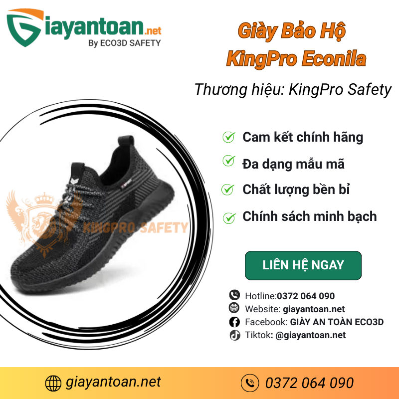Giày bảo hộ KingPro ECONILA tại Giày An Toàn