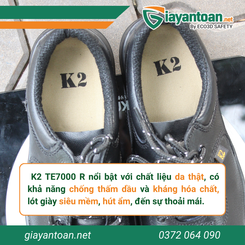 Giày bảo hộ K2 TE7000 R