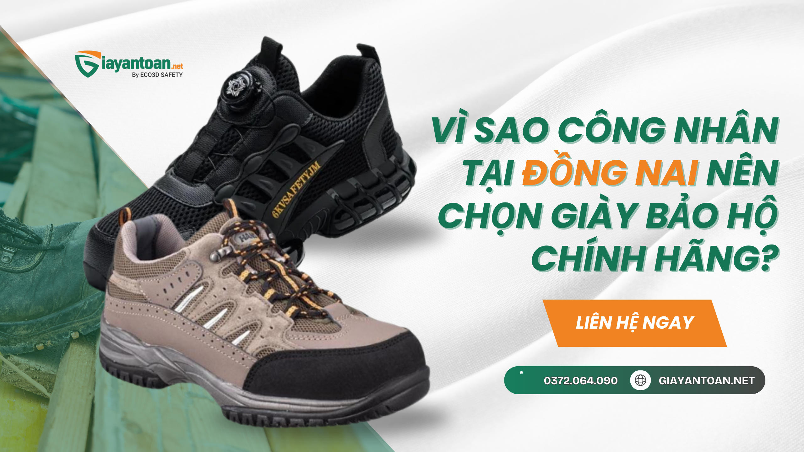 Giày bảo hộ lao động Đồng Nai chính hãng – Bảo vệ an toàn cho công nhân nhà máy, khu công nghiệp