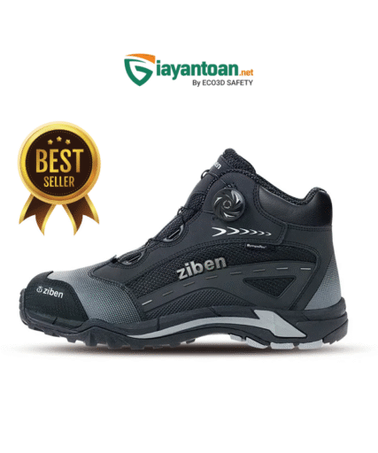 Giày bảo hộ Hàn Quốc Ziben 174 – thiết kế thể thao, an toàn và thoải mái khi làm việc tại công trình.