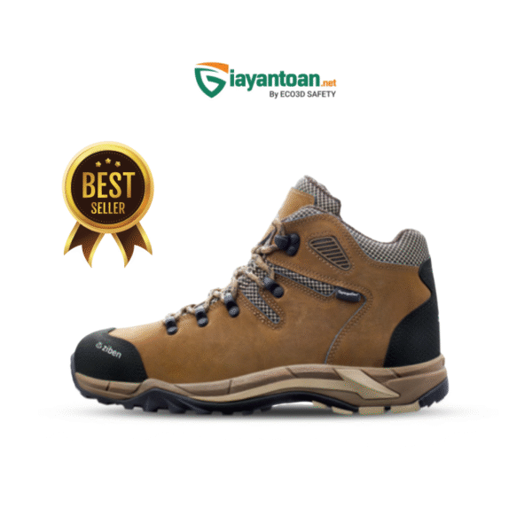 Giày bảo hộ Ziben 186 cao cổ chống đinh chống trượt SRC chính hãng Hàn Quốc