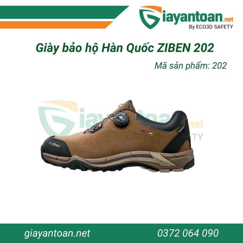 Giày bảo hộ Hàn Quốc Ziben 202