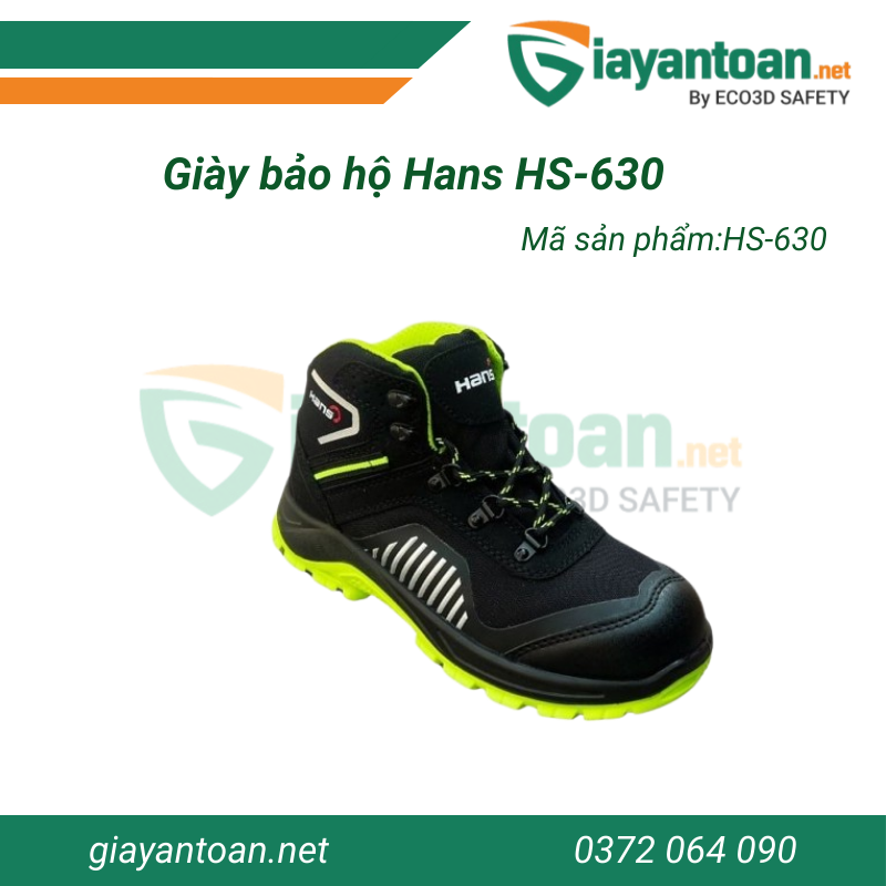 Giới thiệu Giày bảo hộ Hans HS-630