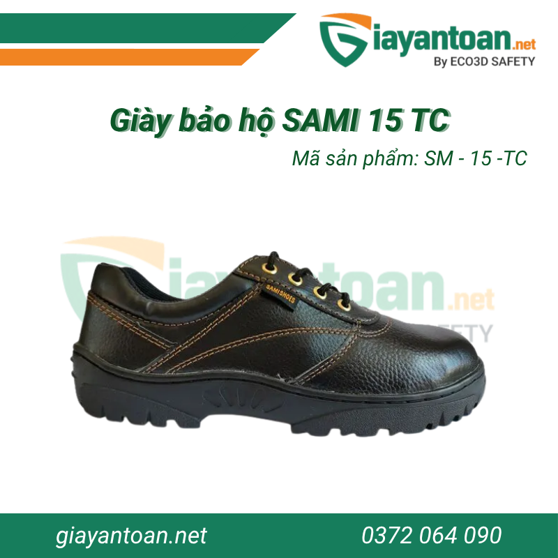 Giới thiệu giày bảo hộ SAMI 15 TC