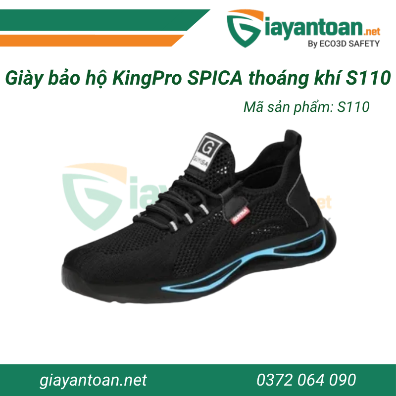 Giày bảo hộ KingPro SPICA thoáng khí S110