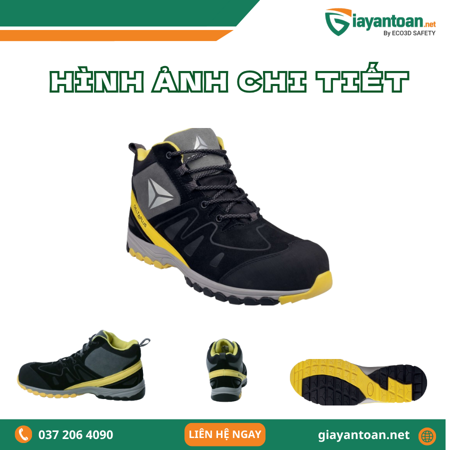 Hình ảnh chi tiết Giày Bảo Hộ Delta Plus MANHATTAN S3 SRC