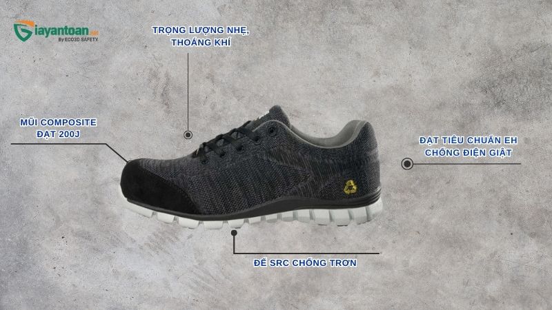 Giày bảo hộ cách điện Jogger MORRISS1P