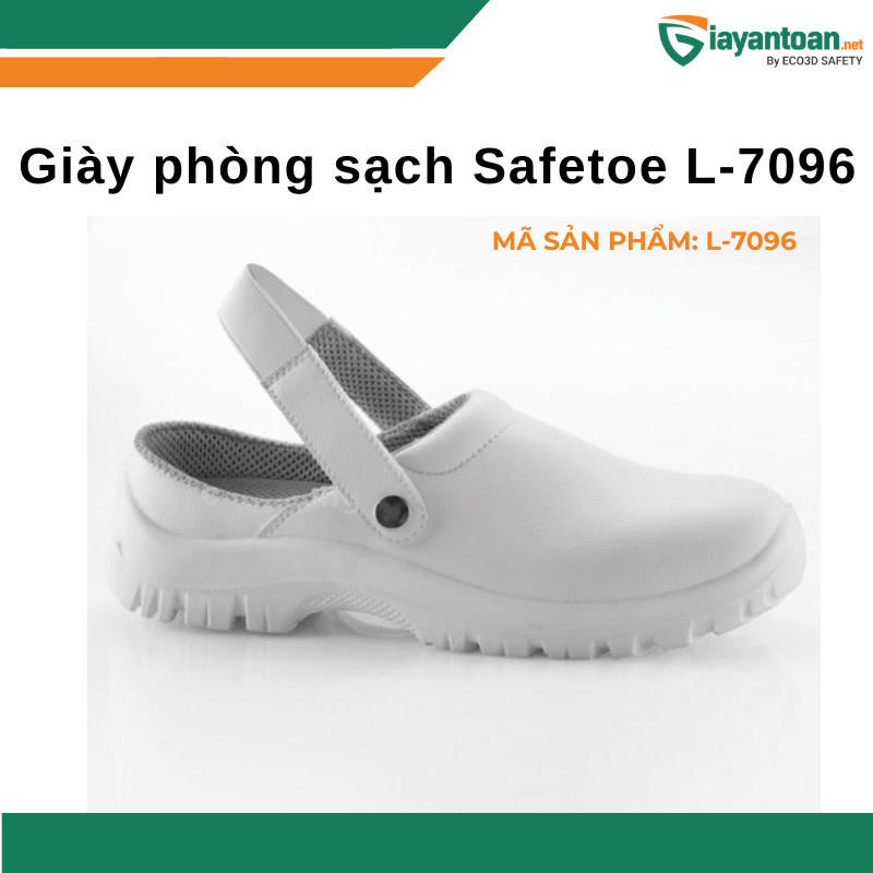 Giới thiệu Giày Phòng Sạch Giày Phòng Sạch Safetoe L-7096