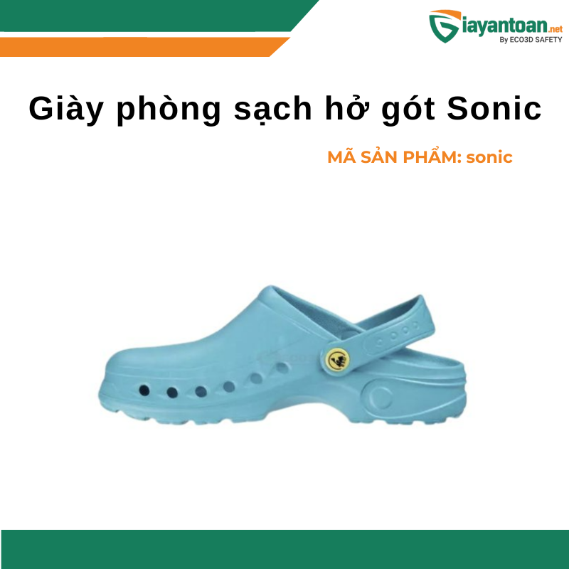 Giới thiệu giày phòng sạch Jogger Sonic chính hãng Safety Jogger