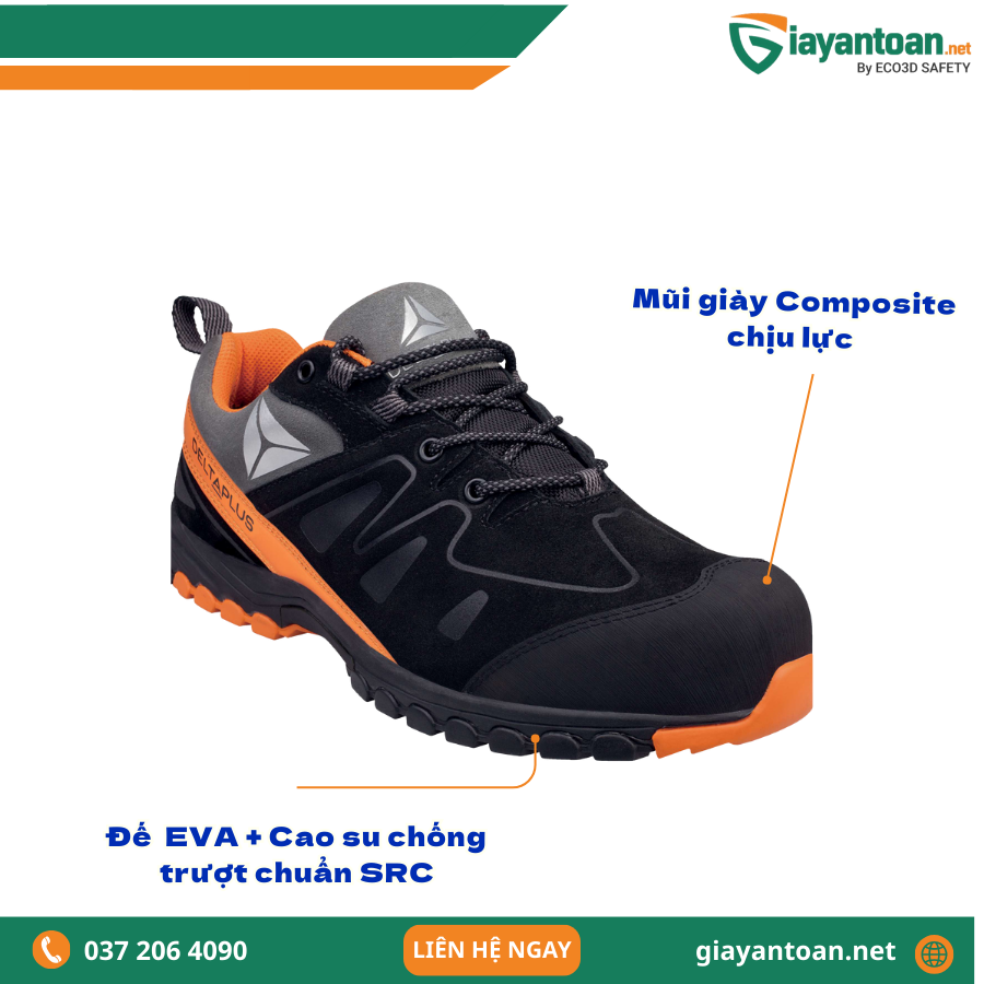 Đặc điểm nổi bật của Giày bảo hộ lao động BROOKLYN S3 SRC