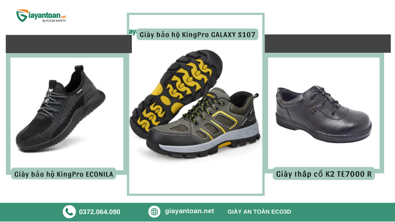 Giày bảo hộ Galaxy S107 – Phong cách thể thao, hiệu suất bền bỉ