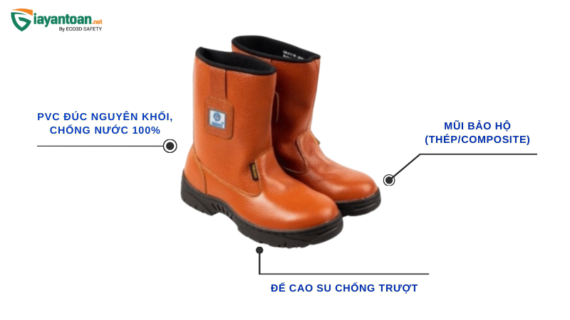 Ủng bảo hộ kháng nước Sami SM-A15