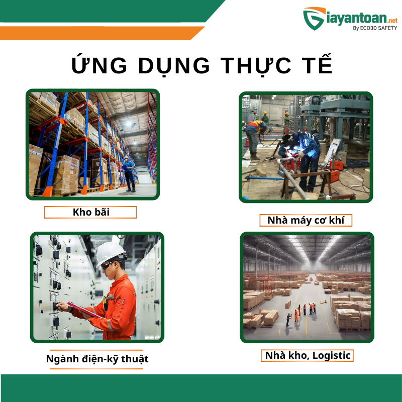 Ứng dụng Giày Phòng Sạch Jogger Sonic