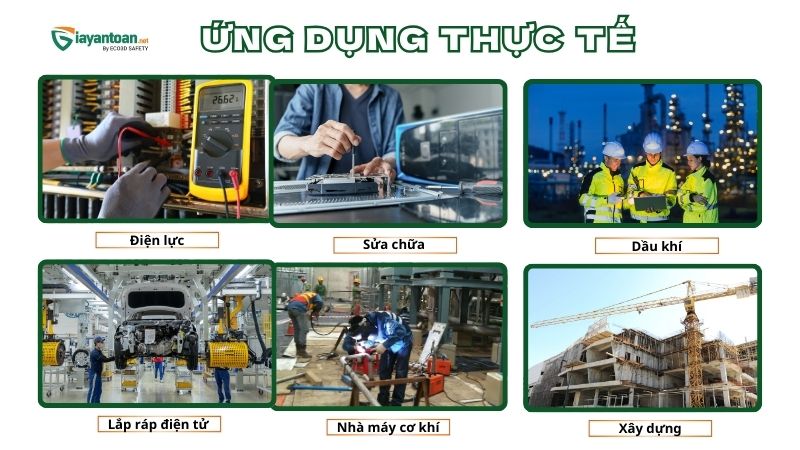 Ứng dụng giày bảo hộ cách điện trong lao động