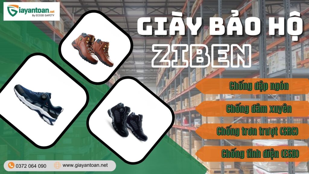 Giày Ziben đa dạng mẫu mã, giá tốt cho doanh nghiệp