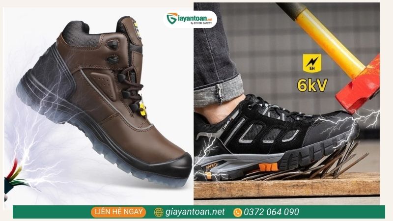 Công dụng giày bảo hộ cách điện chính hãng trong môi trường điện