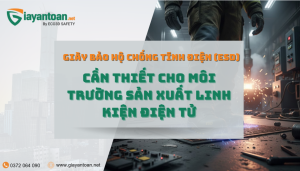 Giày Bảo Hộ Chống Tĩnh Điện ESD - Cho Sản Phẩm Điện Tử Năm 2026 chính hãng ECO3D Safety.