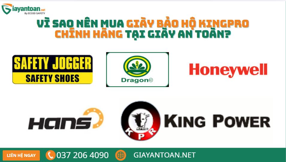 Banner lý do nên chọn mua giày bảo hộ chính hãng tại giayantoan.net.