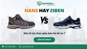 So sánh giày bảo hộ Hans và Ziben thương hiệu Hàn Quốc