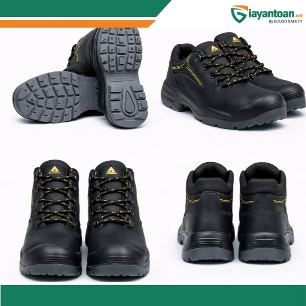 Hình ảnh chi tiết nhiều góc nhìn giày bảo hộ MAESTRO S3 SRC
