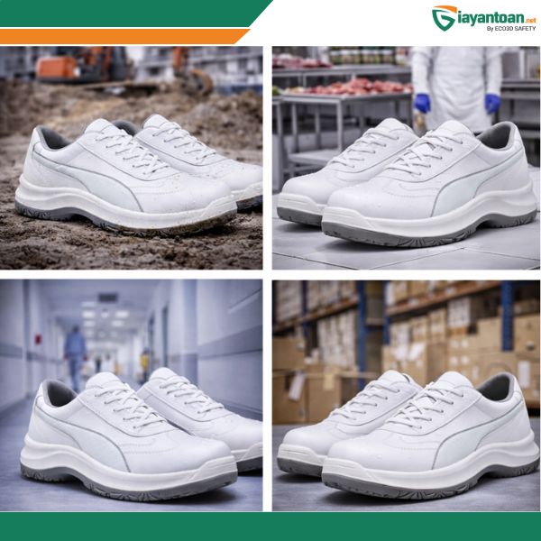 Ứng dụng giày bảo hộ Puma CLARITY LOW S2 SRC trong nhà xưởng
